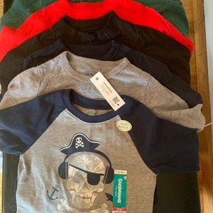 Bundle of boys long sleeve shirts. 18 months